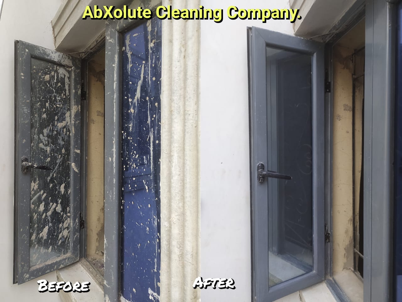 Window cleaning service in Lagos by AbXolute Cleaning Company