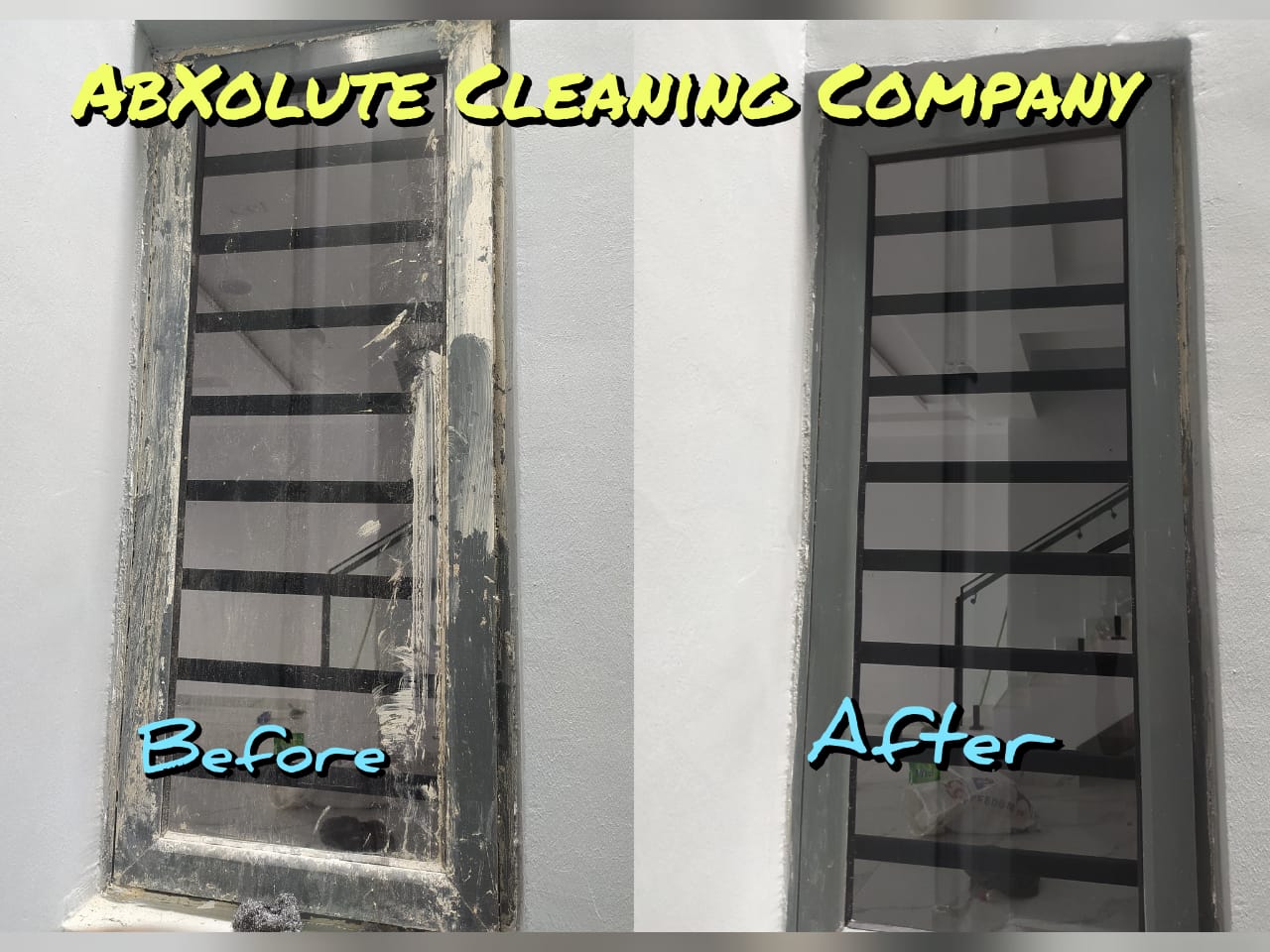 Window cleaning service in Lagos by AbXolute Cleaning Company